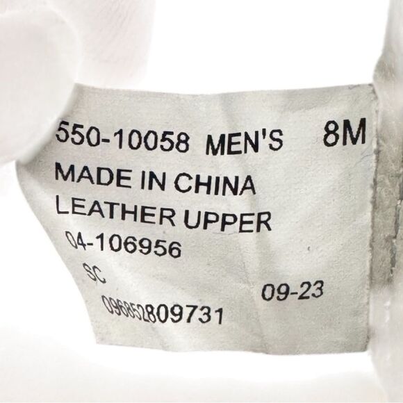 PONY Mens Linebacker Lux Genuine Leather and Suede Lace Up Athletic Size 8 - Picture 10 of 10